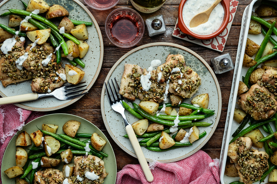 Chicken & Veggie Traybake