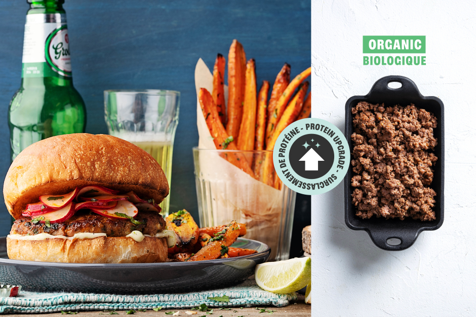Protein Upgrade | Grilled Thai ORGANIC Beef Burgers