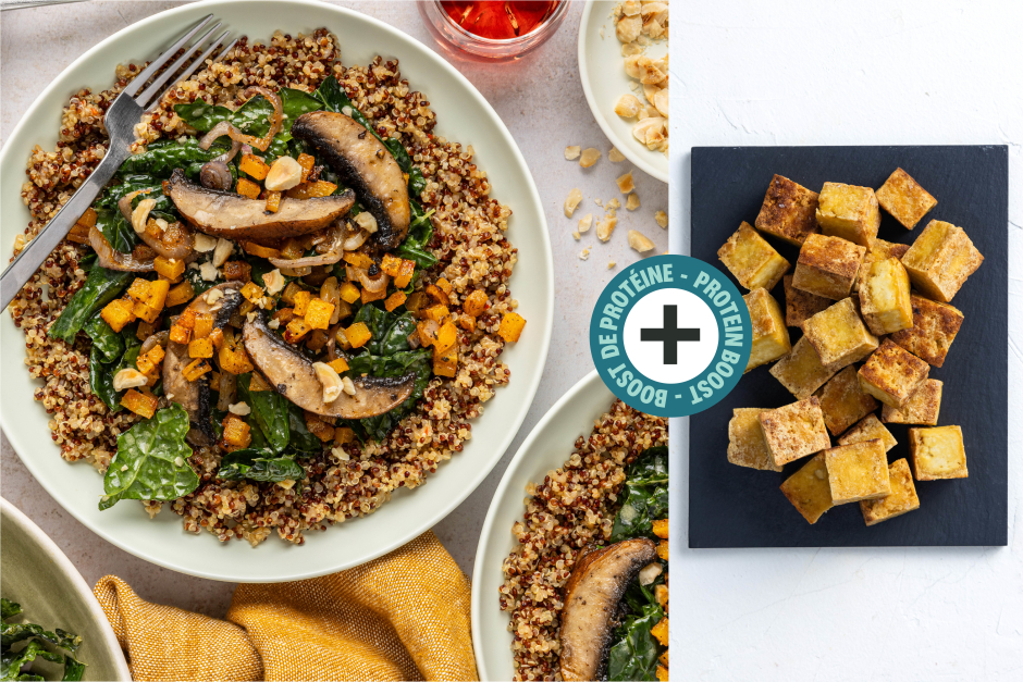 Protein Boost | Fall Flavours Vegan Tofu Power Bowls