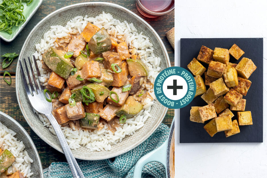 Protein Boost | Jerk-Spiced Coconut Curry with Tofu