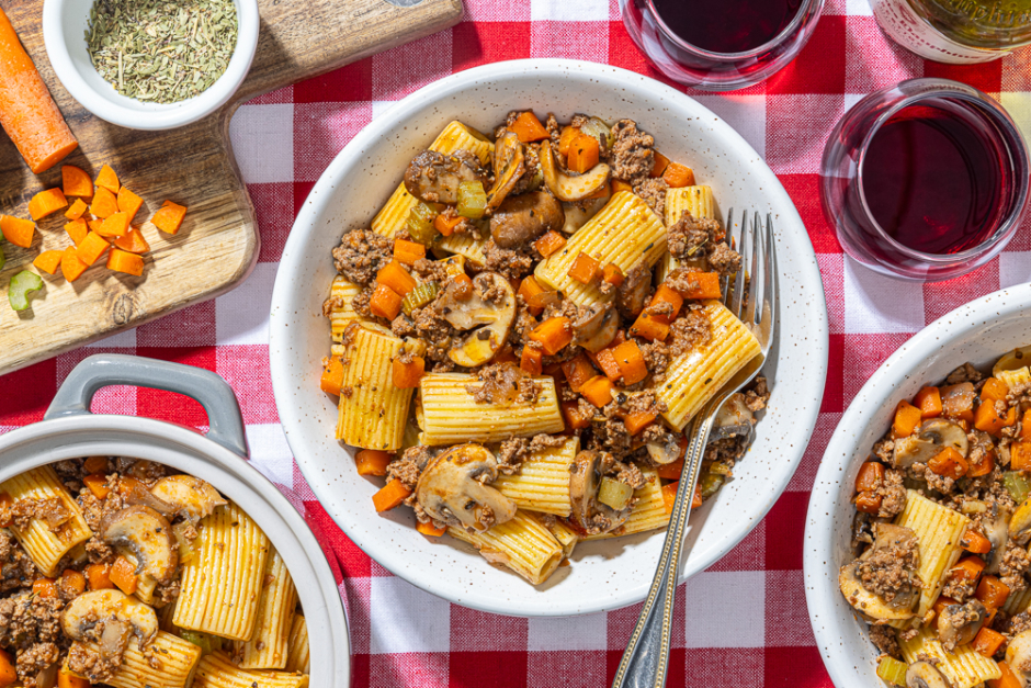 Beefy Pasta Genovese