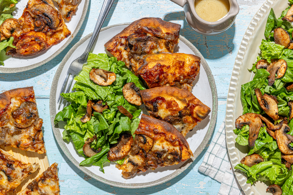 Mushroom & Caramelized Onion California Flatbreads