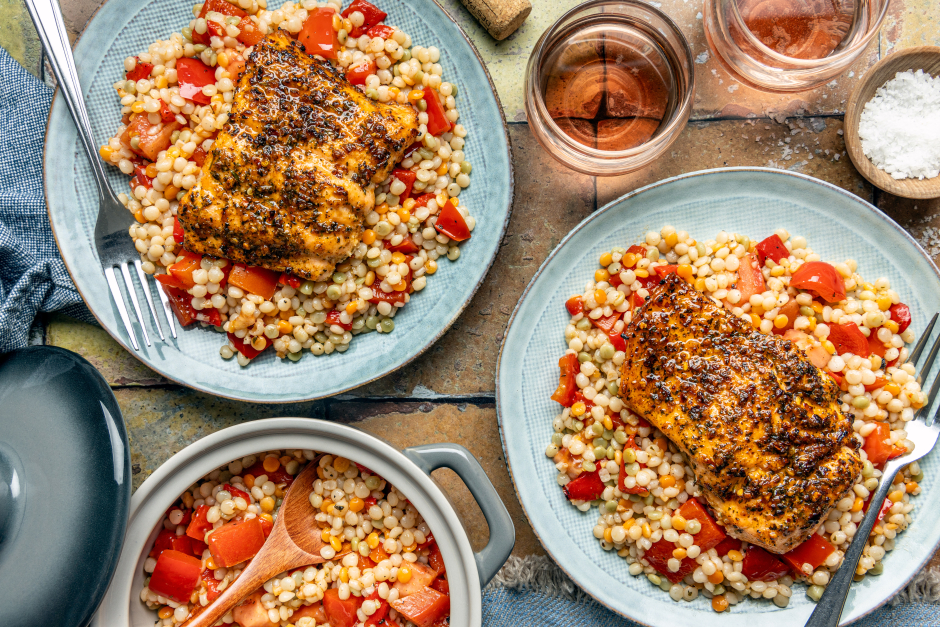 Air Fryer Savoury Browned Salmon