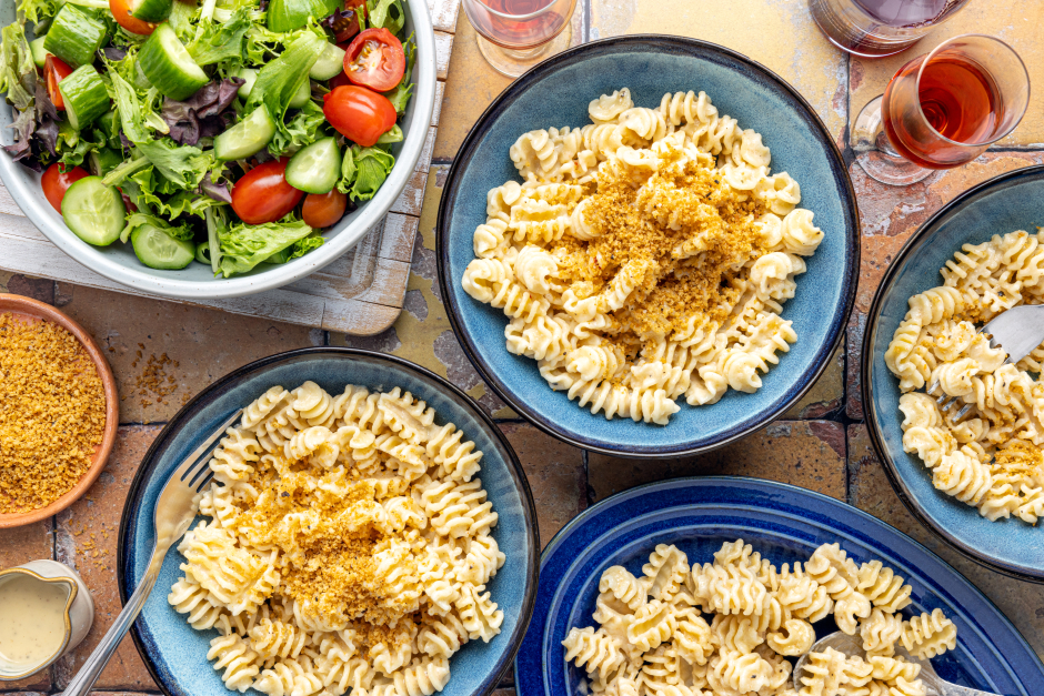 10-Minute Ooey Gooey Radiatore Pasta