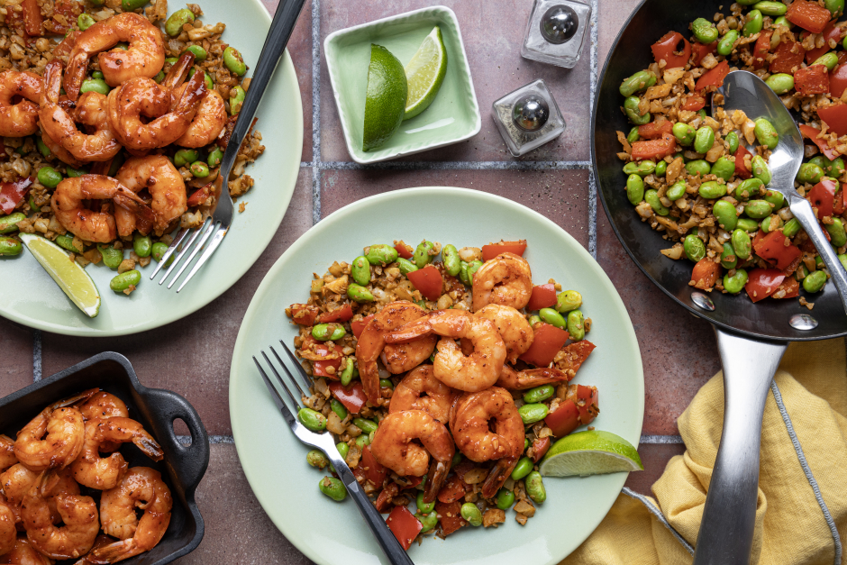 Carb-Wise: Hot Gochujang-Honey Shrimp