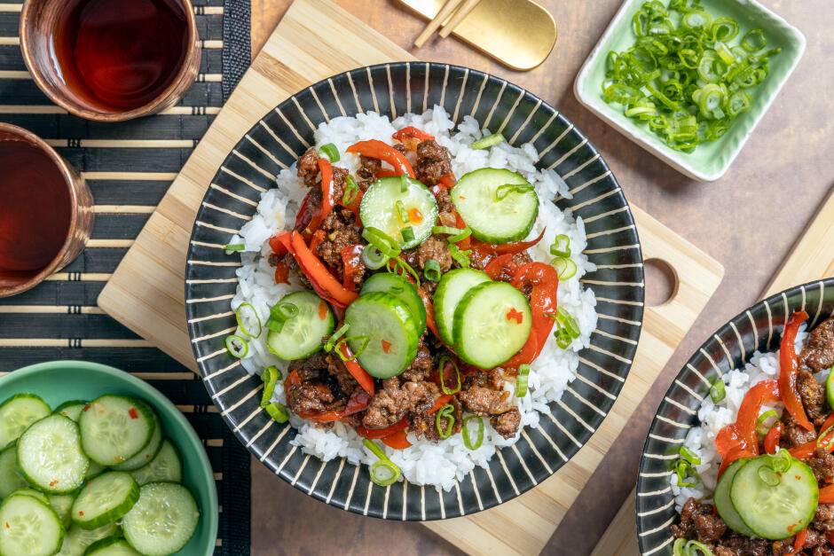 Protein Swap | Turkey Bulgogi Bowls