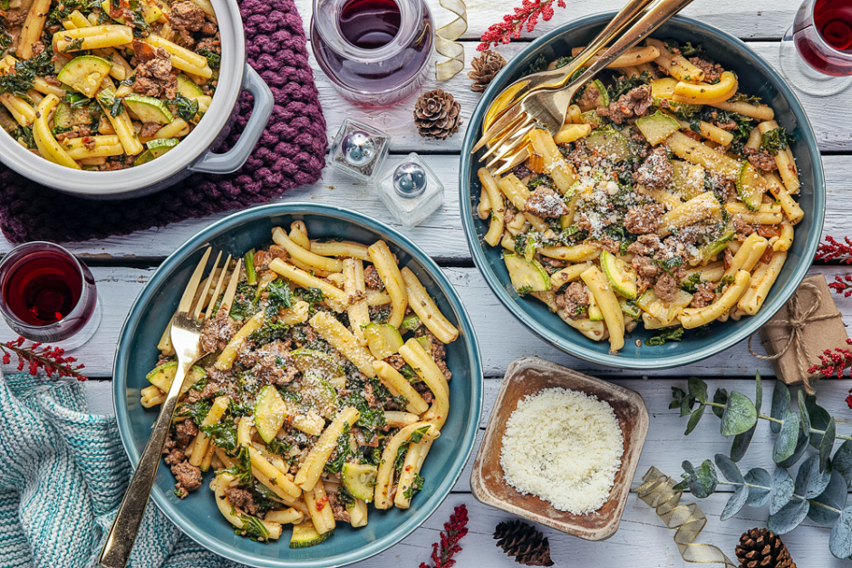 Beef & Veggie Gemelli