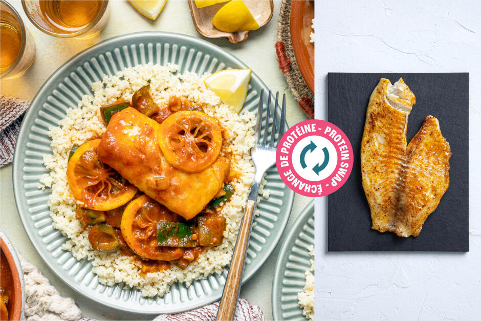 Protein Swap | One-Pot Spicy Moroccan Fish