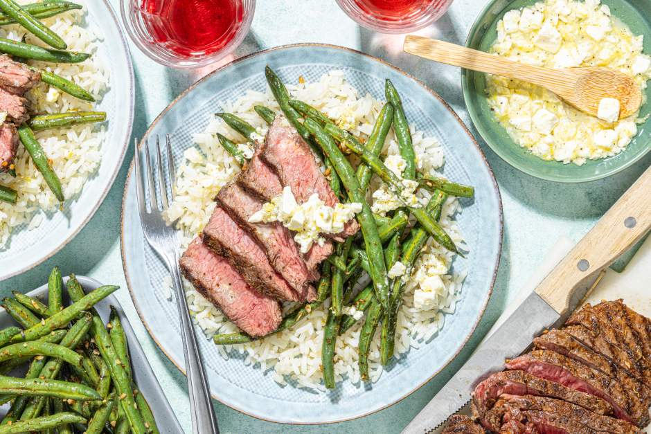 Steaks grillés aux épices souvlaki