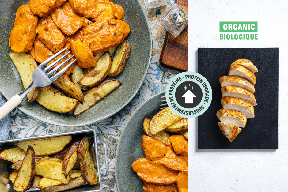 Protein Upgrade | ORGANIC Chicken Breast Curry & Chips
