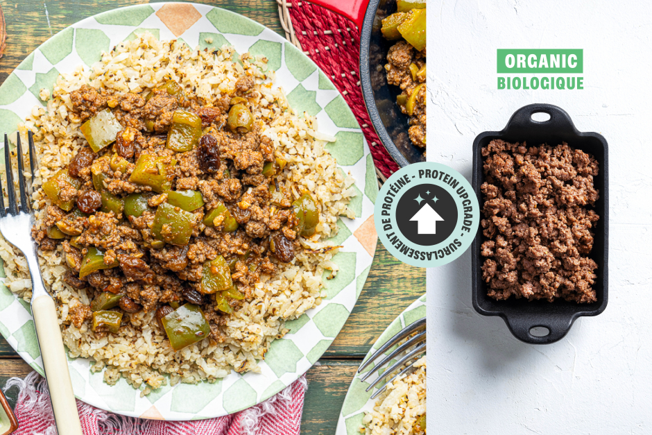 Protein Upgrade | ORGANIC Beef Picadillo