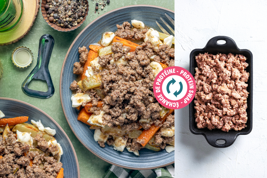 Protein Swap | Pork Poutine