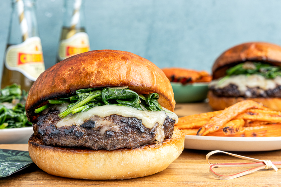 French Onion Beef Cheeseburgers