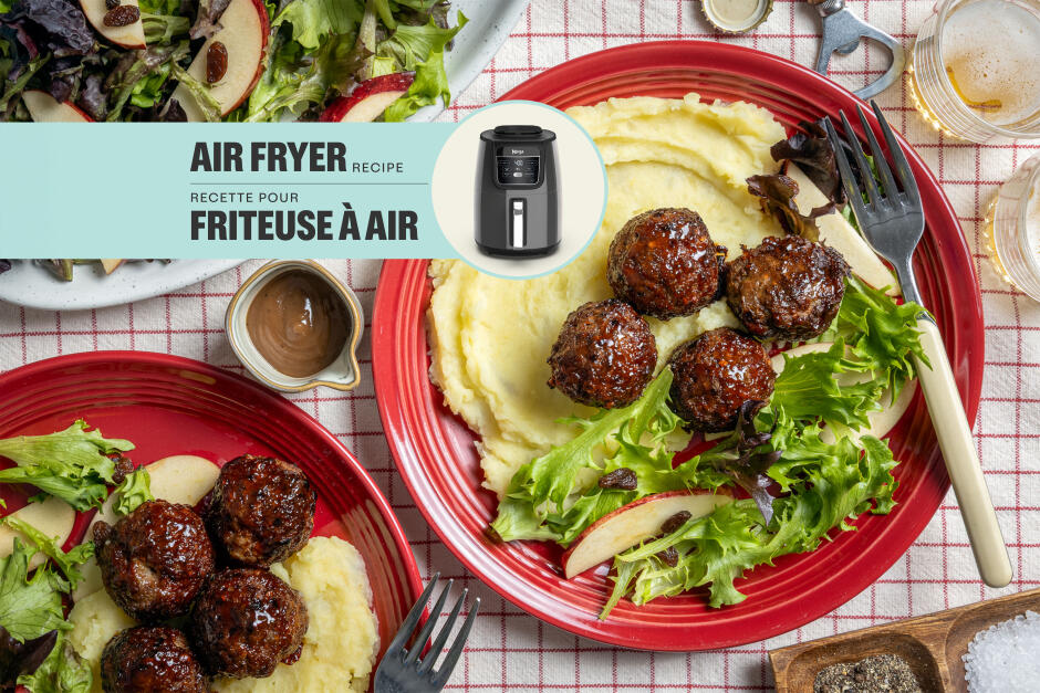 Boulettes de bœuf laquées BBQ