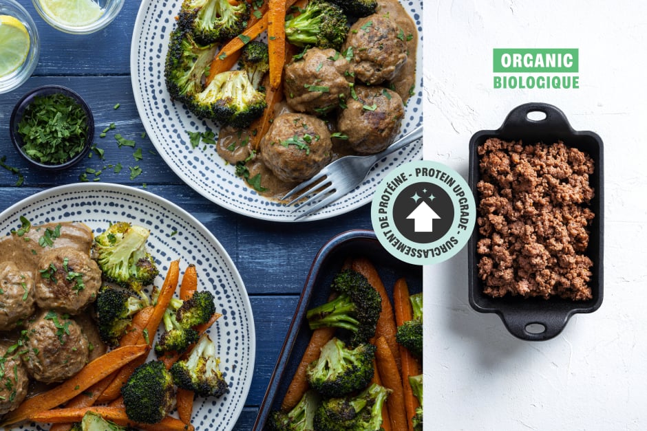 Protein Upgrade | Masala ORGANIC Beef Meatballs