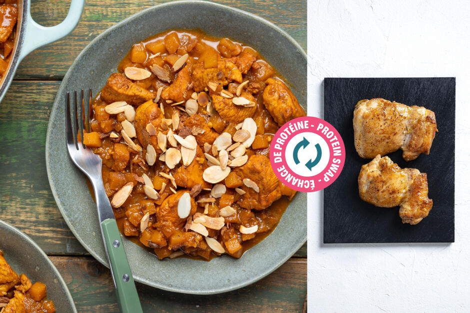 Protein Swap | Moroccan Chicken Tagine