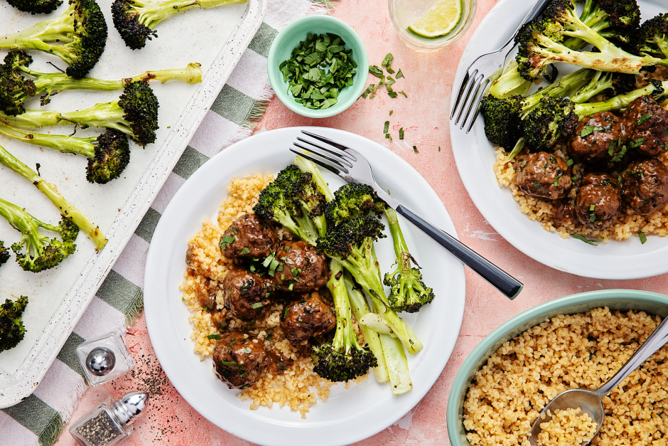 Carb-Wise: Butter-Glossed Pork Meatballs