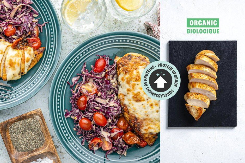 Protein Upgrade | Super Cheesy ORGANIC Chicken ‘Parm’