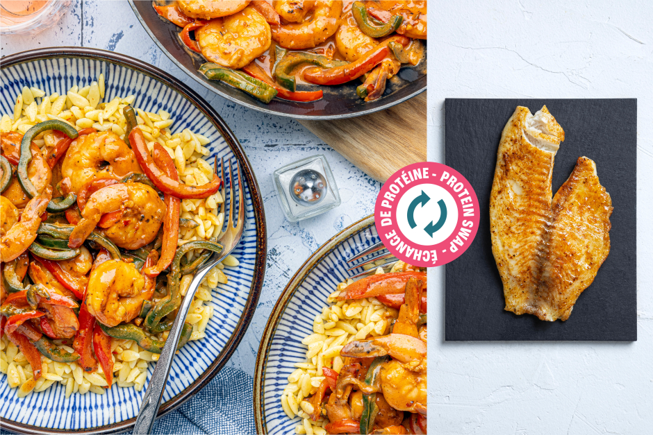 Protein Swap | Southern-Style Tilapia & Peppers