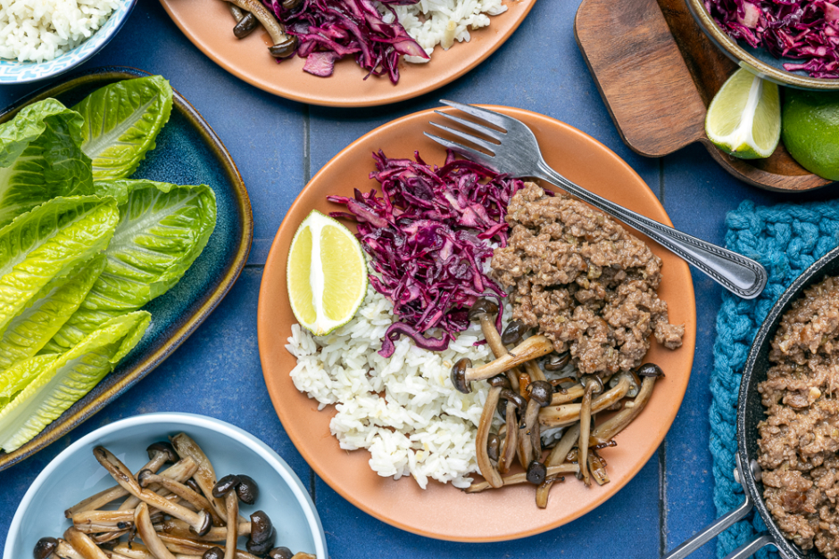 Larb-Style Impossible™ Beef Bowls