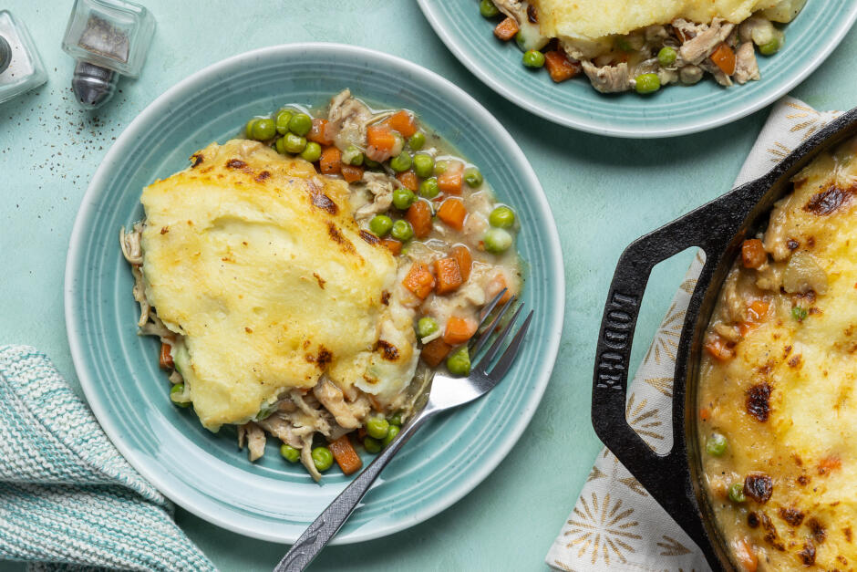 Crustless Chicken ‘Pot Pie’