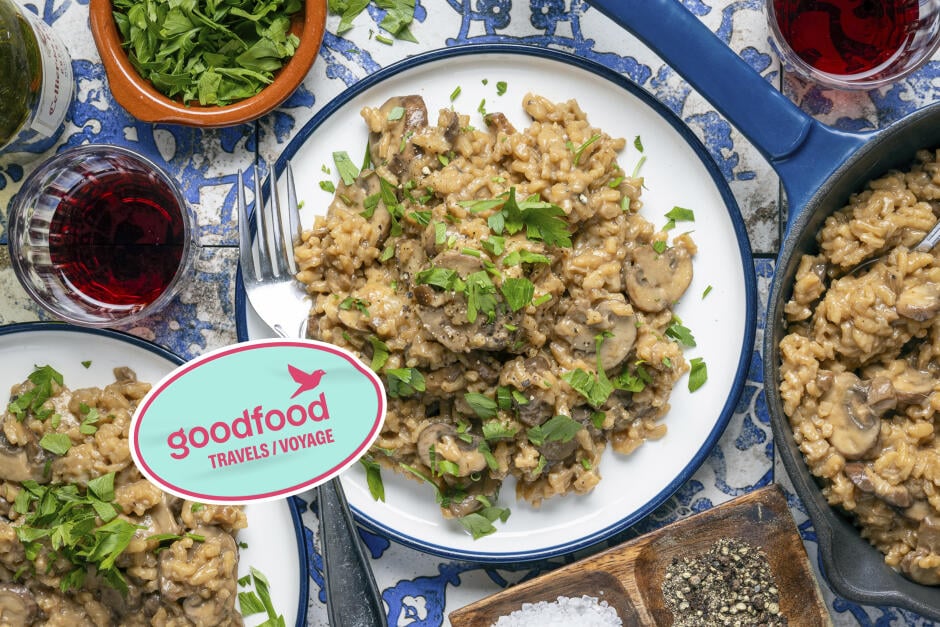 Goodfood Travels: Italy's Risotto ai Funghi Porcini