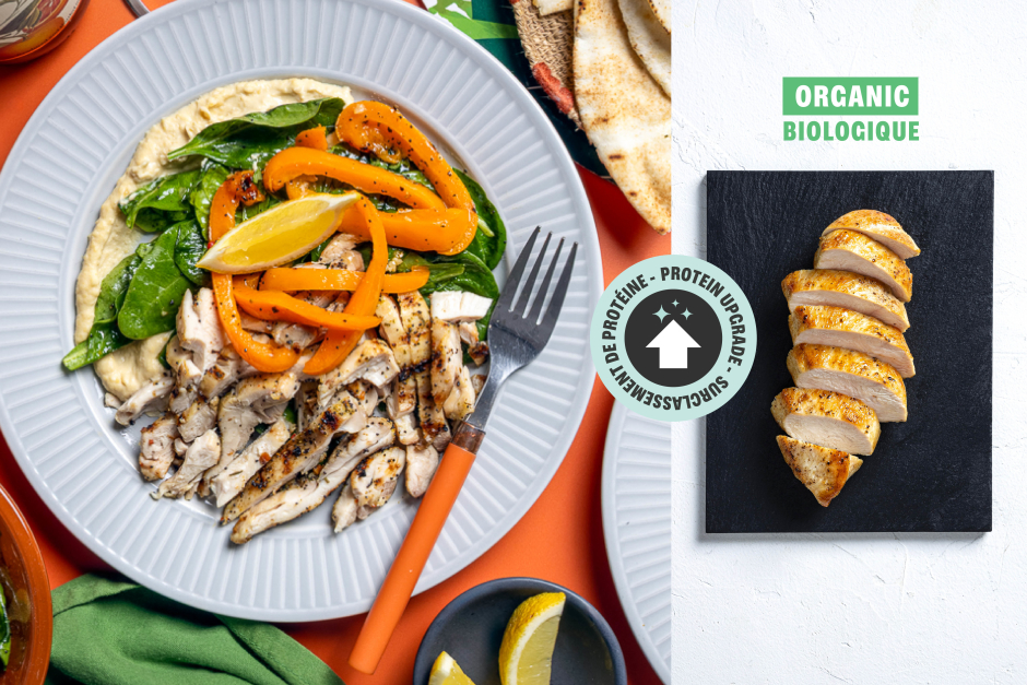 Protein Upgrade | Grilled ORGANIC Chicken Shawarma-Style Platter