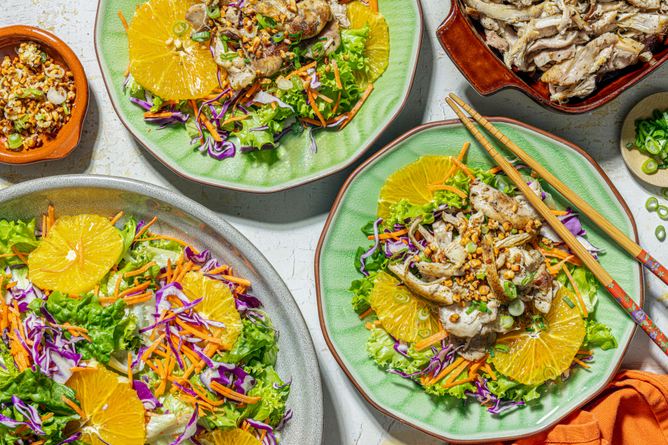 Chinese BBQ Chicken Breast Salad