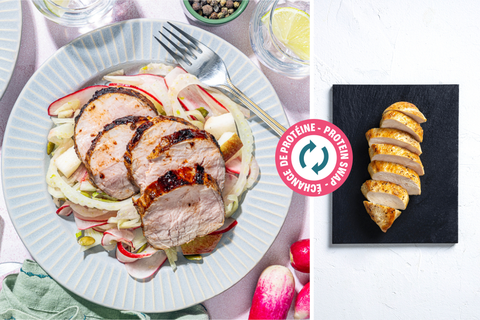 Protein Swap | Hickory-Bourbon Chicken Breasts