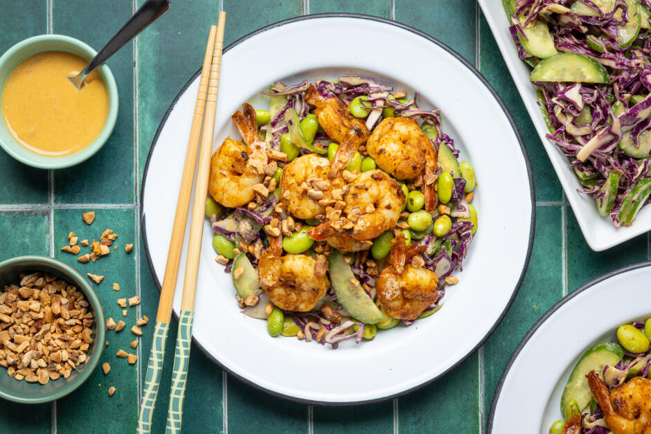 Crevettes satay thaï