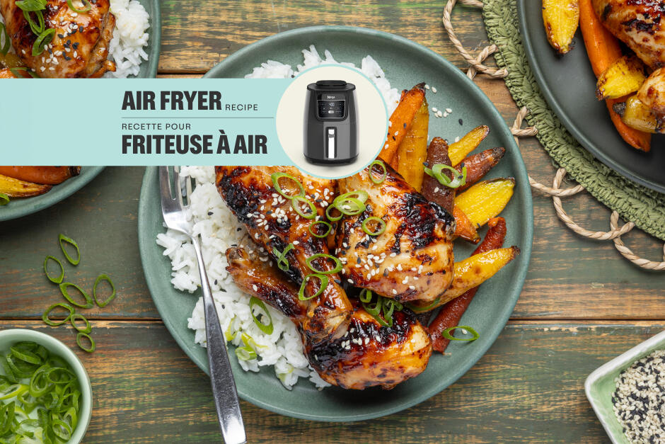 Pilons de poulet teriyaki