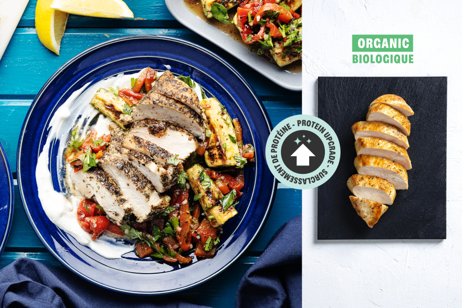 Protein Upgrade | Calorie-Wise: Greek-Style ORGANIC Chicken Breasts