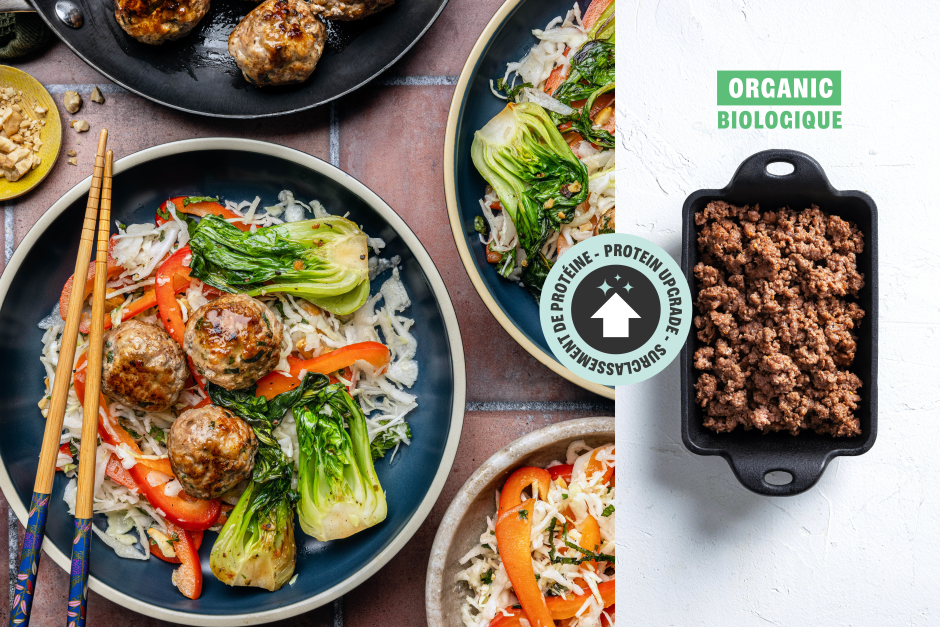 Protein Upgrade | Paleo: Vietnamese-Style ORGANIC Beef Meatballs