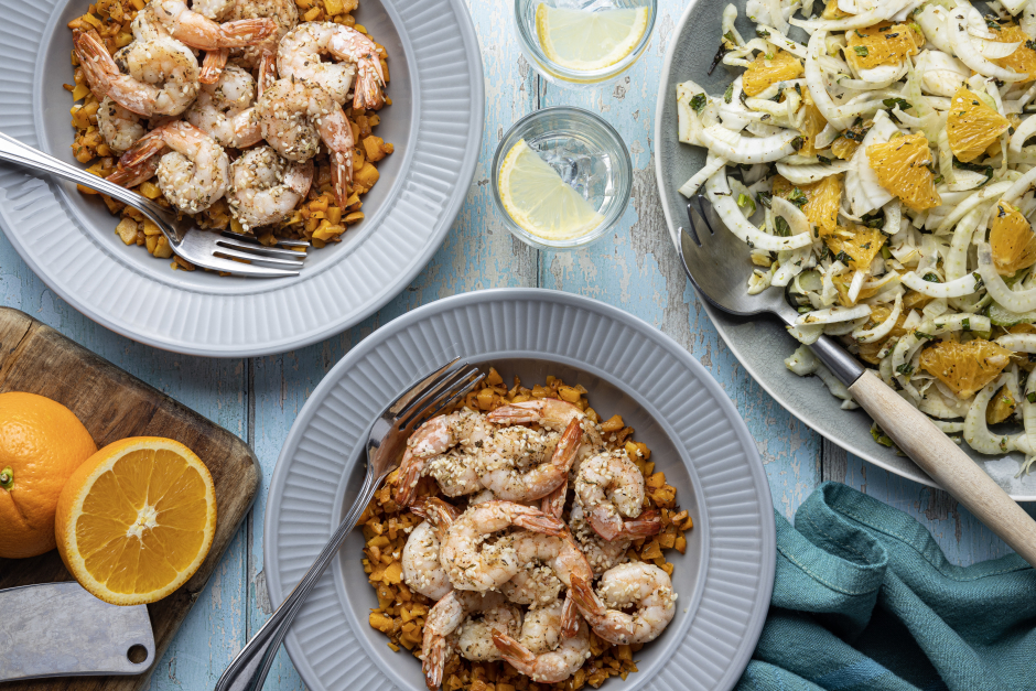 Paleo: Sesame-Crusted Shrimp