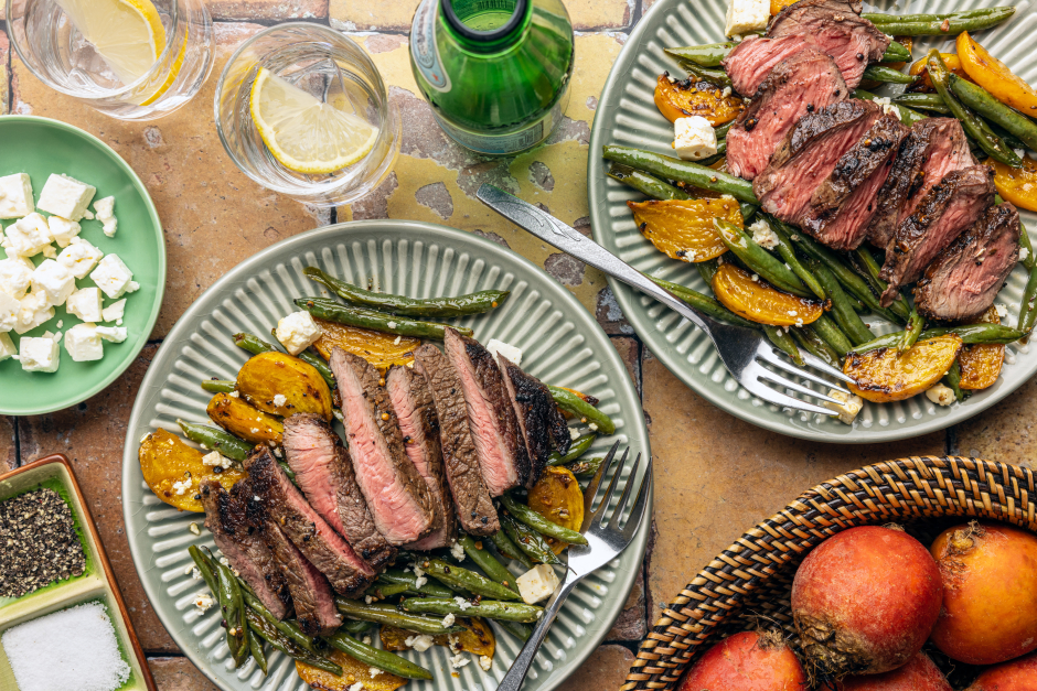 Spice-Rubbed Steaks