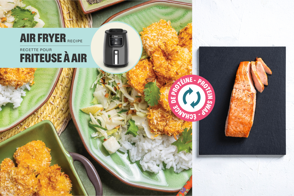 Protein Swap | Crispy Vietnamese Coconut Salmon