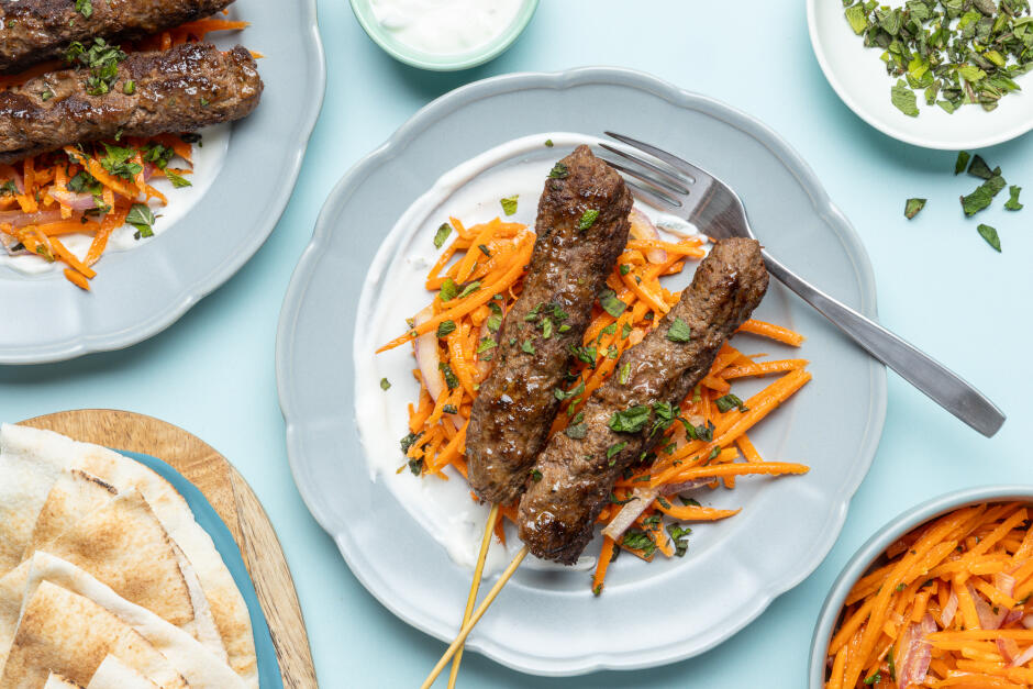 Tandoori-Spiced Beef Skewers