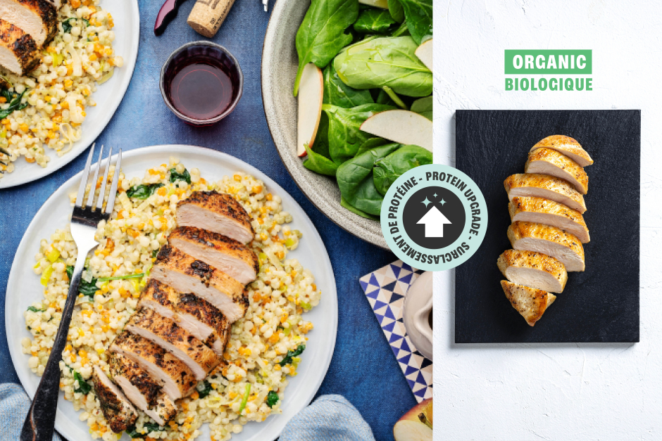 Protein Upgrade | Pan-Seared ORGANIC Chicken Breasts