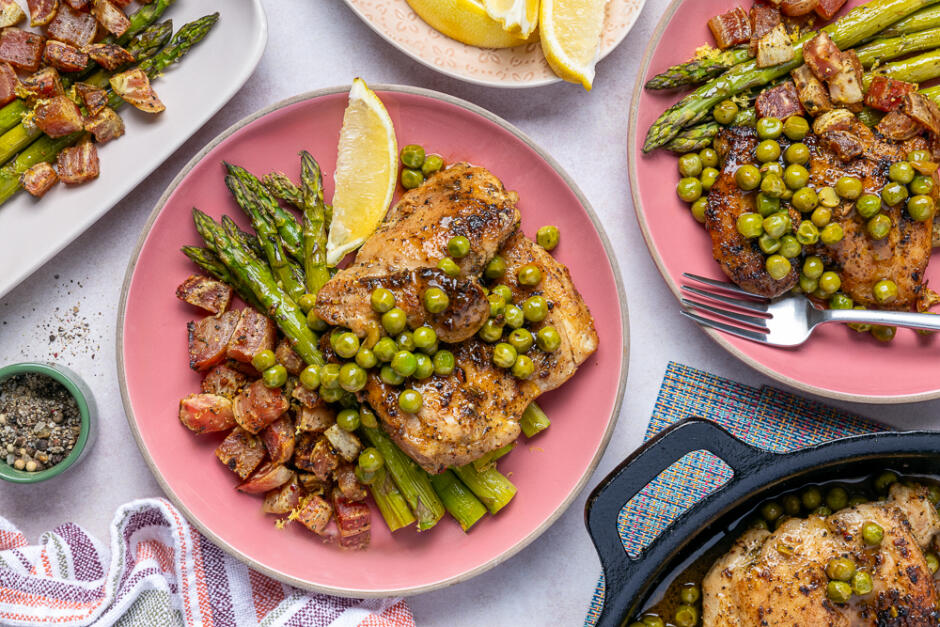Pan-Roasted Herbed Chicken