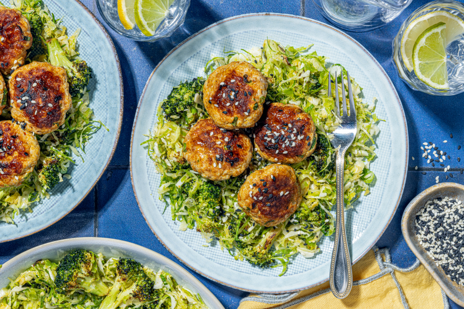 Sucres lents: Mini galettes de porc thaïes au cari jaune