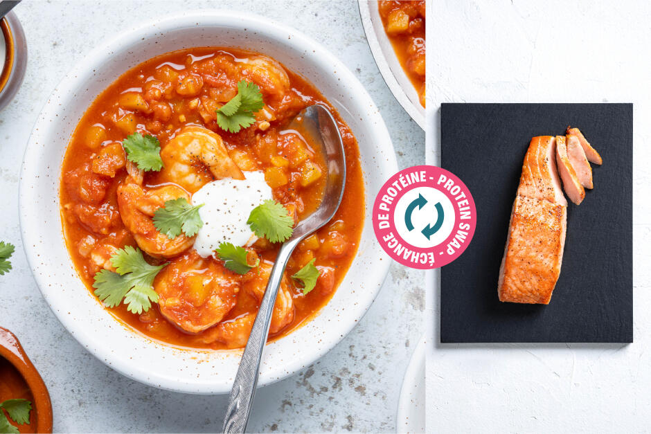 Protein Swap | Mexican-Spiced Salmon Soup