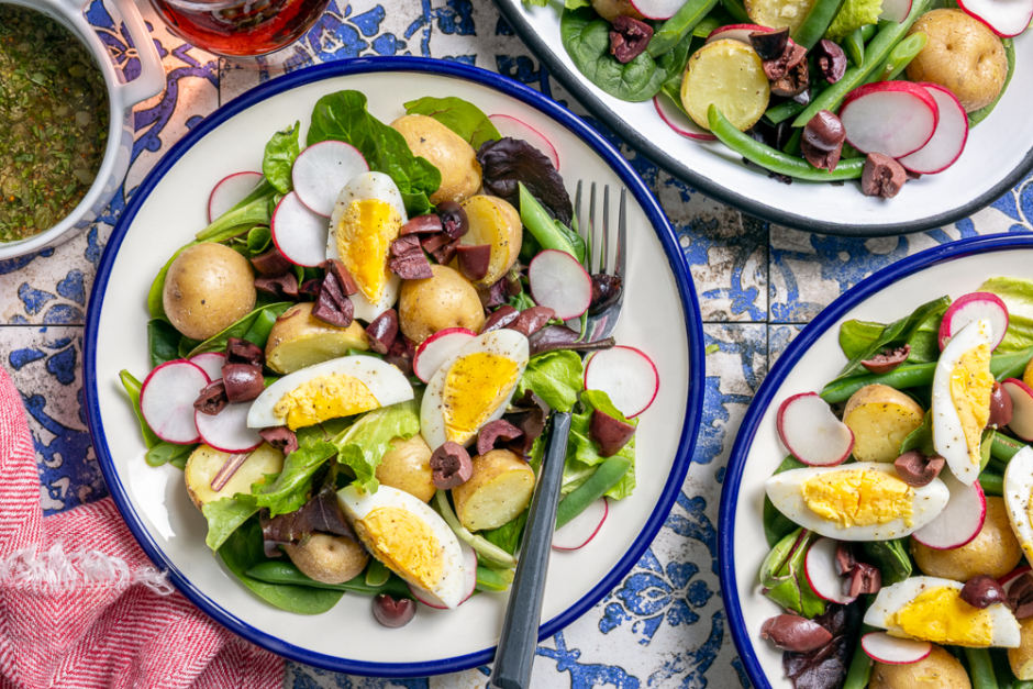 Vegetarian Niçoise Salad