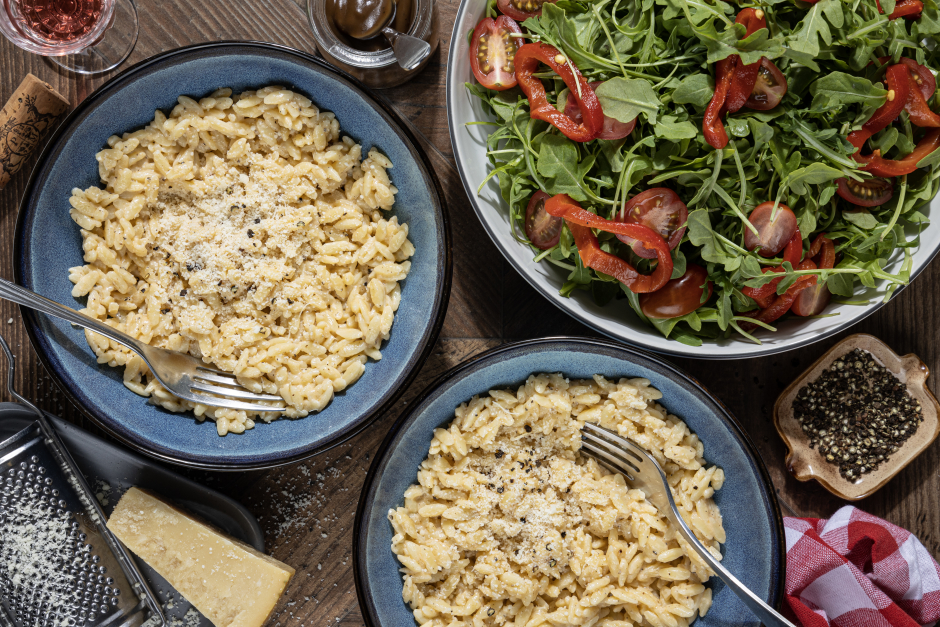Cacio e Pepe Orzo