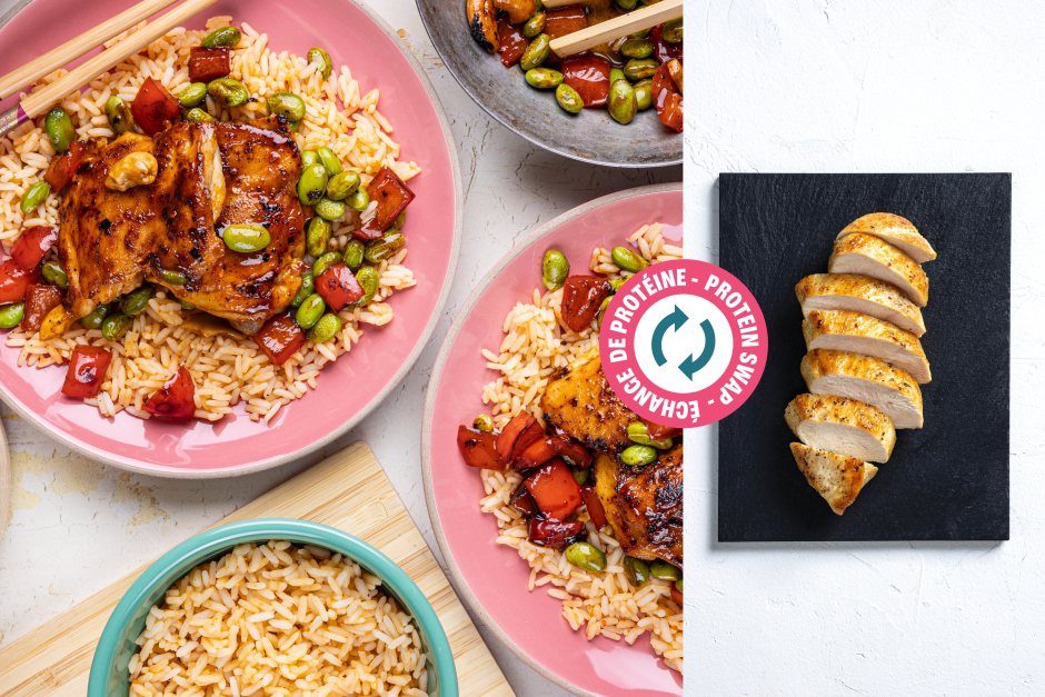 Protein Swap | Cashew Chicken Breasts