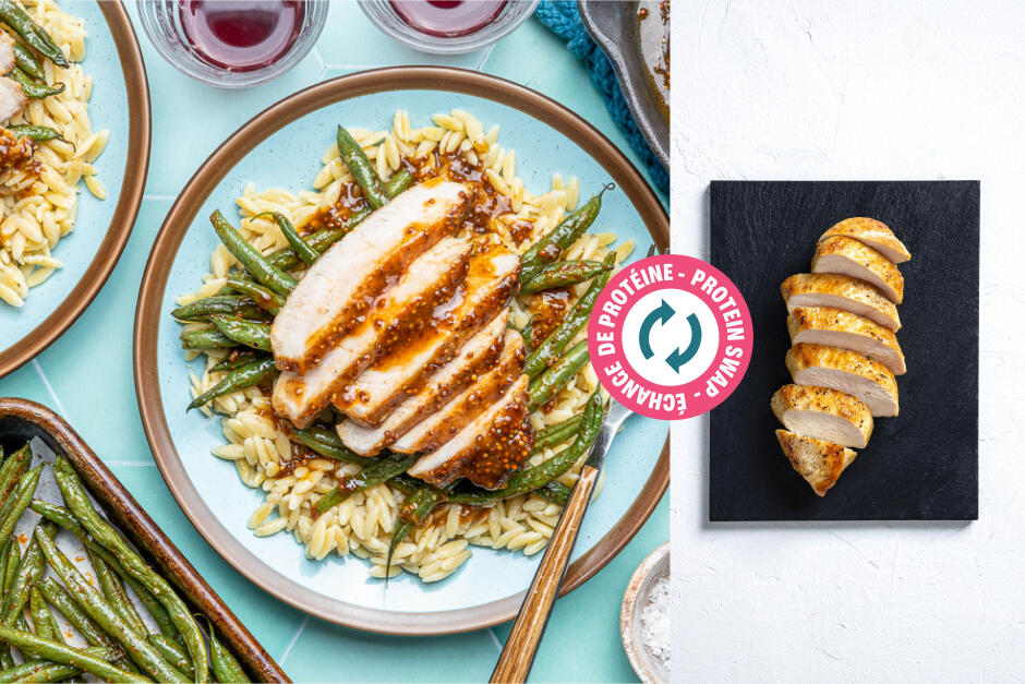 Protein Swap | Maple-Mustard Chicken Breast Plates