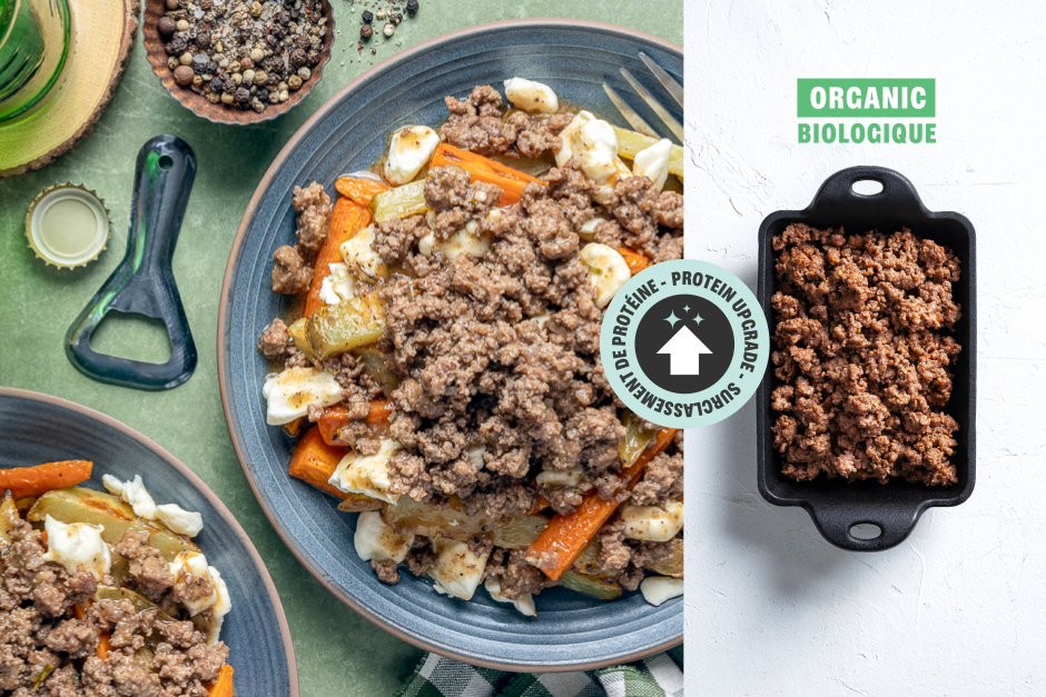 Protein Upgrade | ORGANIC Beefed Up Poutine