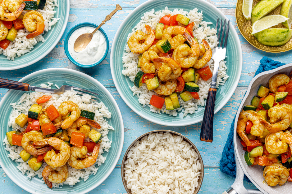 Indian-Spiced Shrimp