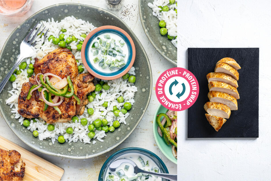 Protein Swap | Spicy Peruvian-Style Arroz con Pollo