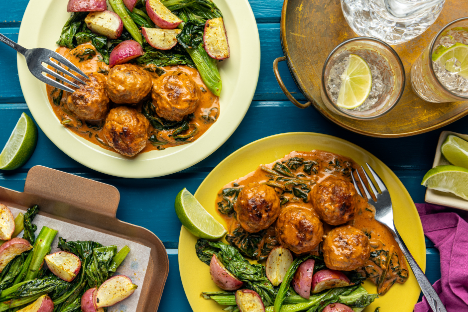 Carb-Wise: Indian-Spiced Pork Meatballs