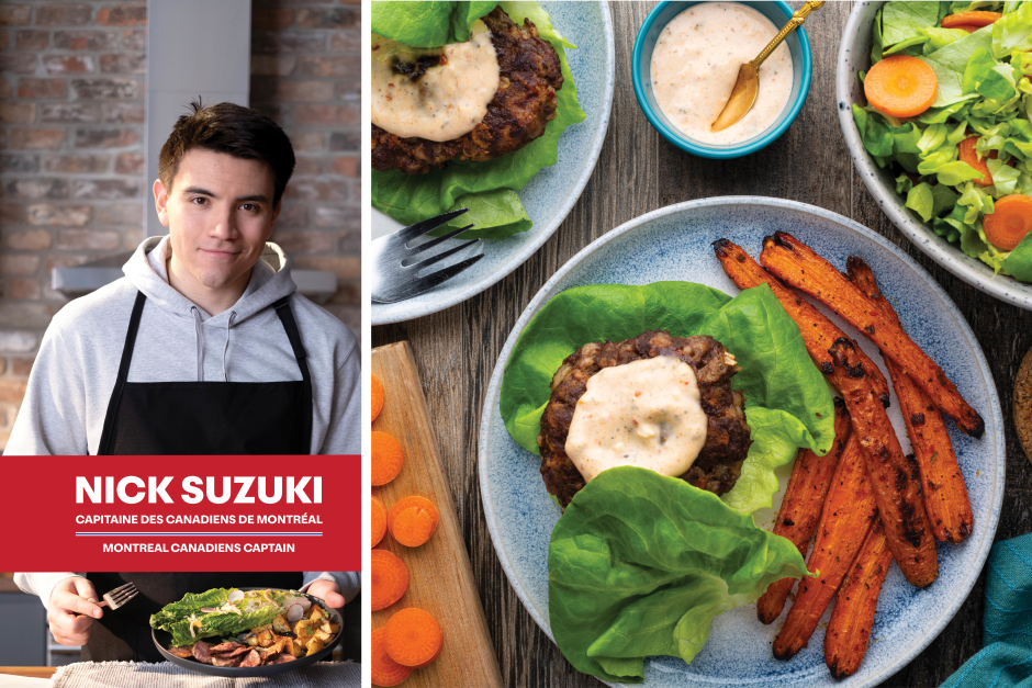 Nick’s Pick | Carb-Wise: Beef Swiss Cheeseburgers on Lettuce